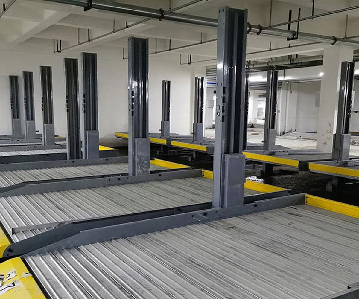 大安雙層PSH型機械停車位過驗收