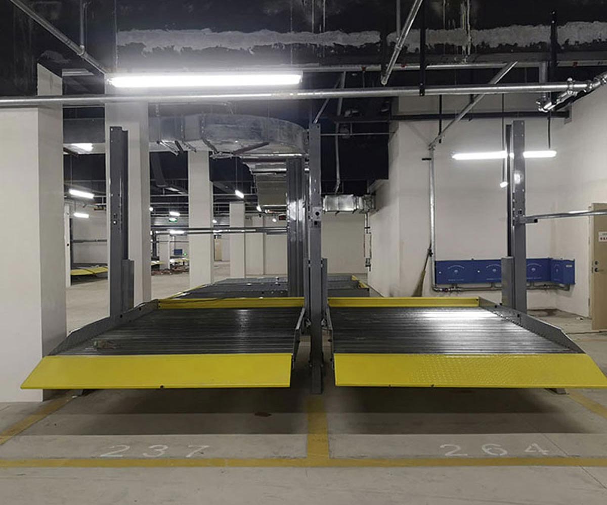 升降式機械停車場維保