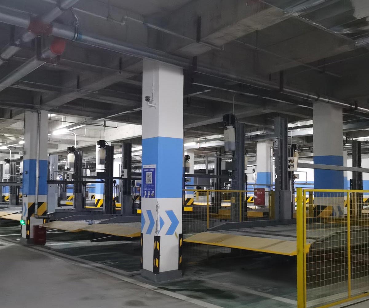 二層升降橫移式機(jī)械停車廠家