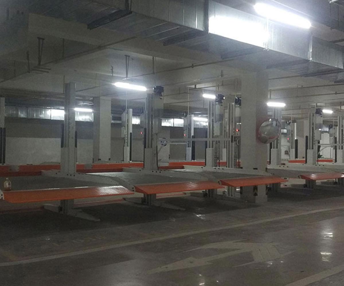 新津兩層升降橫移式立體停車價(jià)格