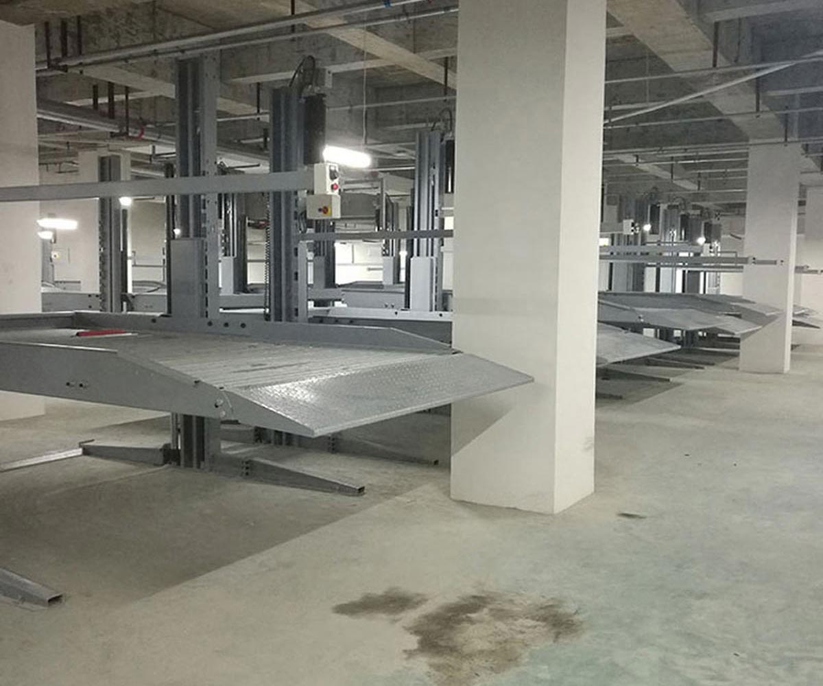 左右橫移機(jī)械停車設(shè)備安裝