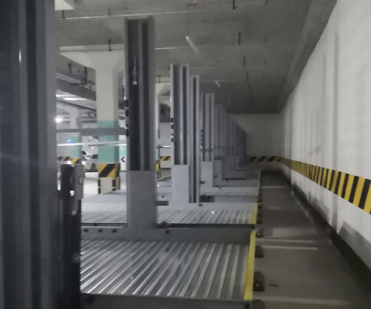 宜賓立體停車設(shè)備的軌道的升降