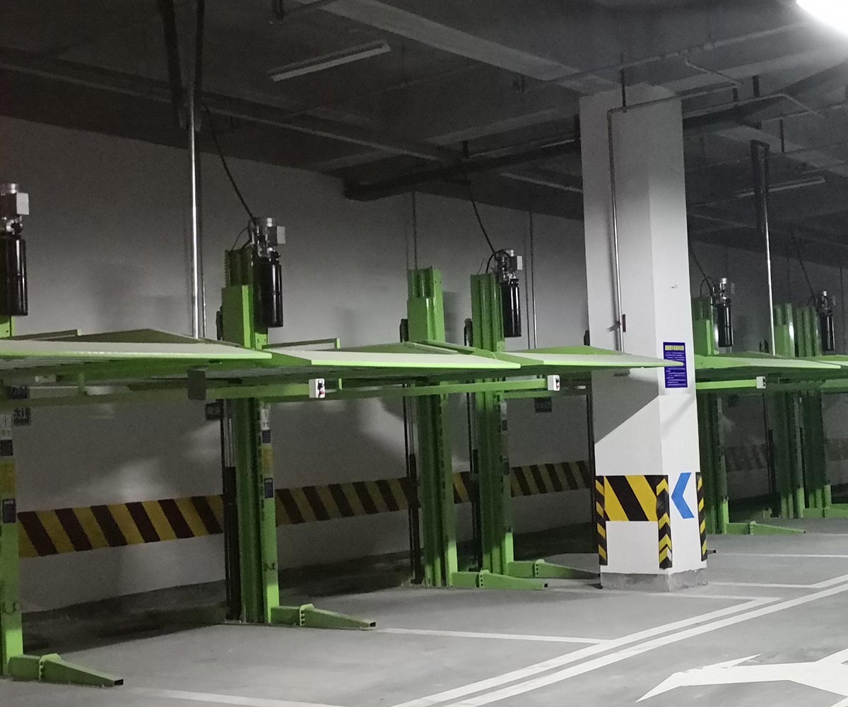 冕寧雙層簡易式機械停車場