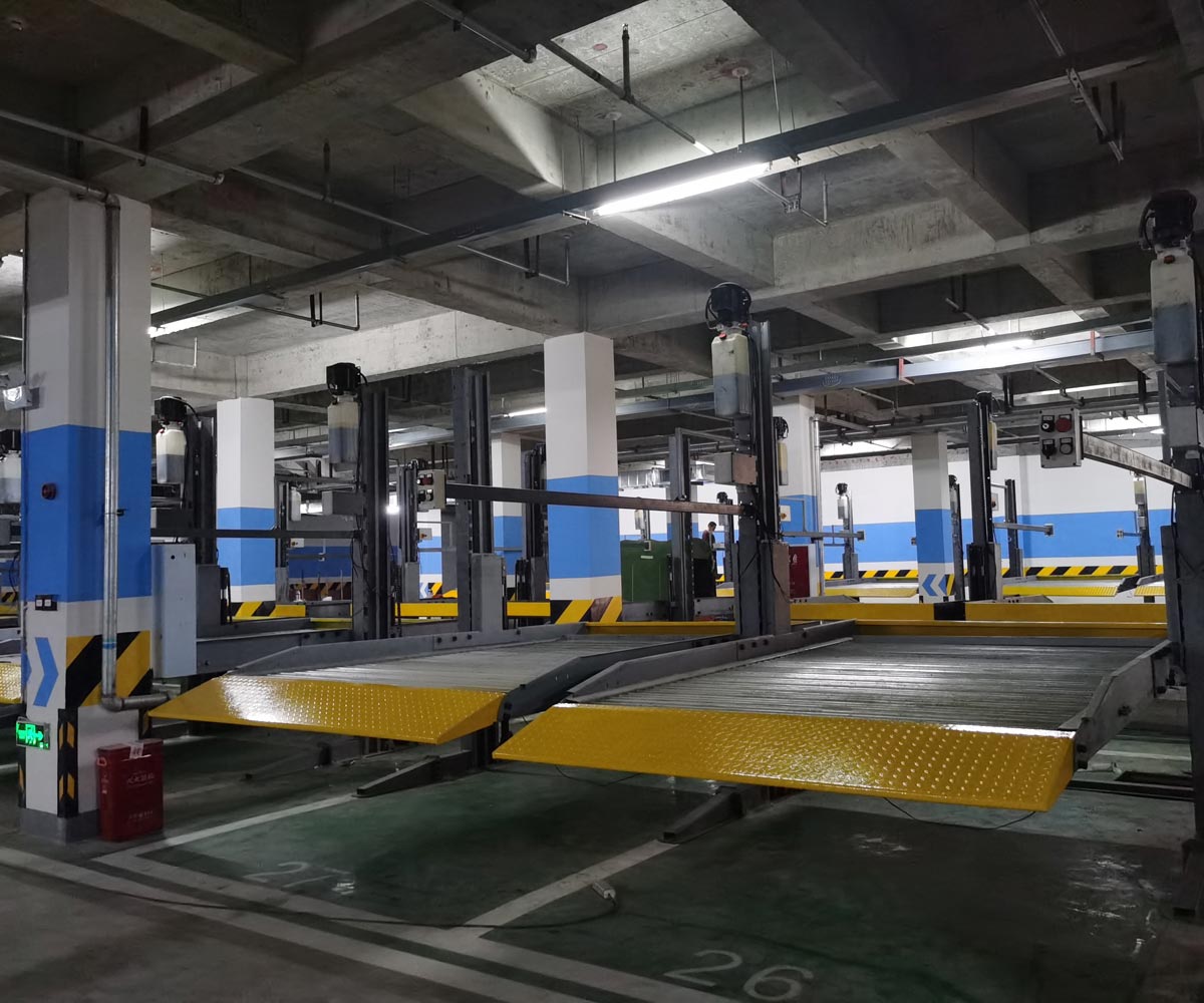 大安家用簡易俯仰立體車庫